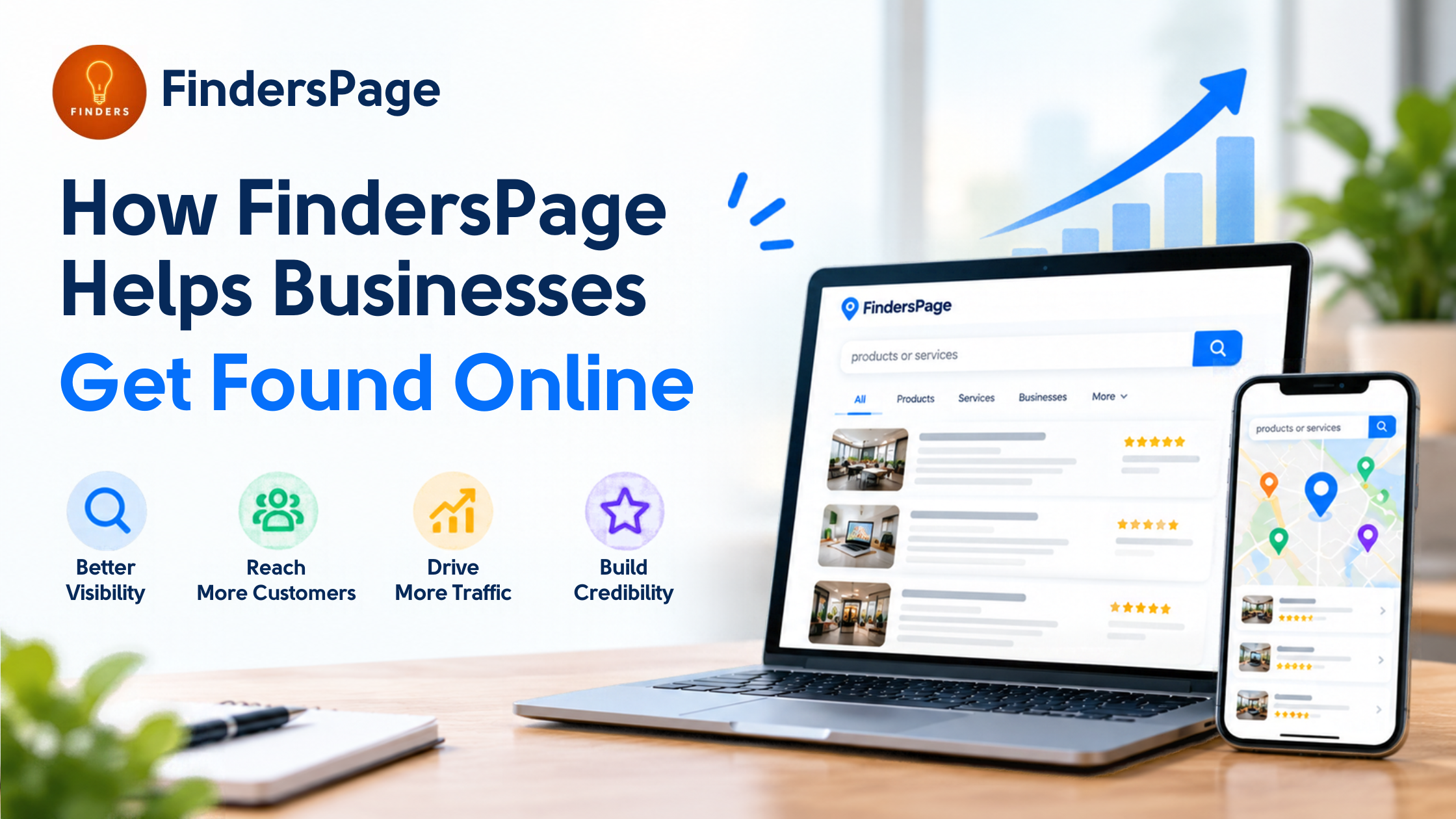 How Finders Helps Businesses Get Found Online